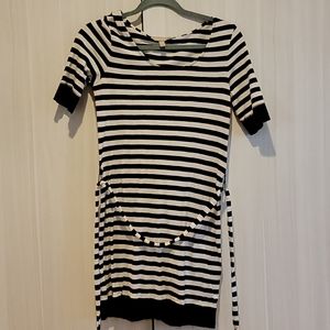 GUC Banana Republic petite striped dress